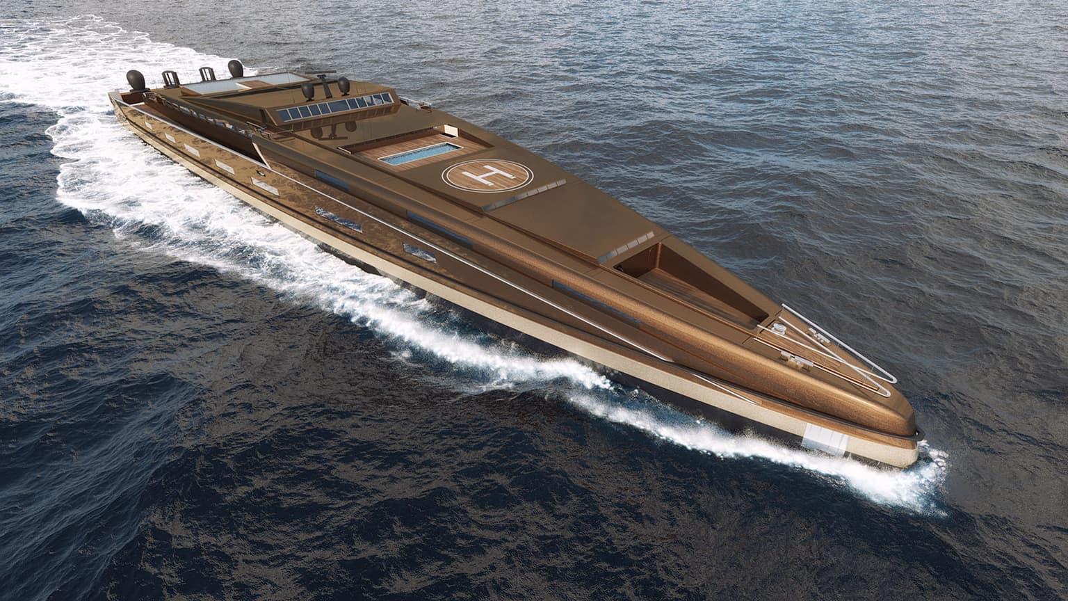 150m Superyacht Concept